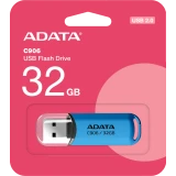 USB Flash накопитель 32Gb ADATA C906 Blue (AC906-32G-RWB)