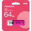 USB Flash накопитель 64Gb ADATA C906 Purple - AC906-64G-RPP - фото 2