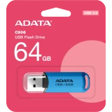 USB Flash накопитель 64Gb ADATA C906 Blue (AC906-64G-RWB)