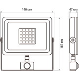 Прожектор JazzWay PFL-SC SENSOR 30W (5001411)