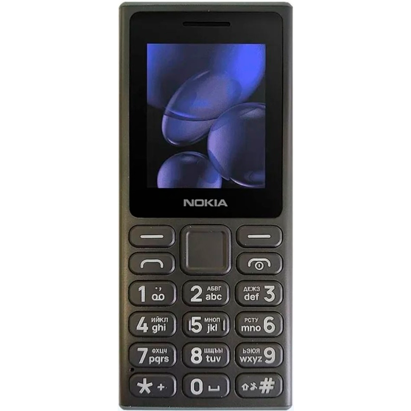 Телефон Nokia 108 Dual Sim Black (TA-1627) - SP01Z07Z1982Y