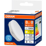 Светодиодная лампочка OSRAM 4099854303777 (8 Вт, GX53)