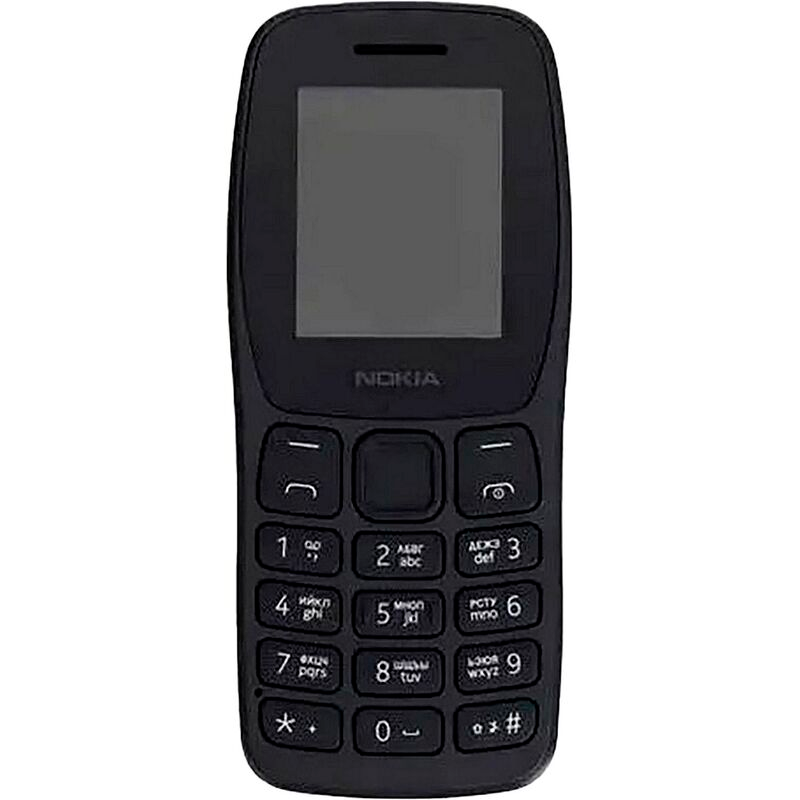 Телефон Nokia 105 Dual Sim Charcoal (TA-1416) - SP01Z07Z1947Y