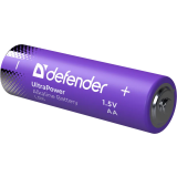 Батарейка Defender UltraPower LR6-4BL (АА, 4 шт.) (56035)