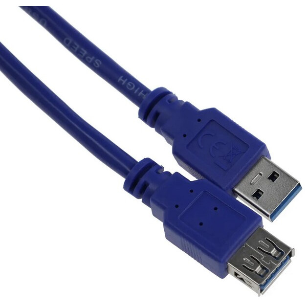 Кабель удлинительный USB A (M) - USB A (F), 1.8м, PREMIER 5-905(3,0)-1.8(BL)