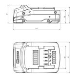 Аккумулятор Metabo LiPOWER Battery 18V 2.0Ah (625026000)