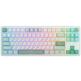 Клавиатура Royal Kludge R87 Pro Sky Cyan (Cream Switch) (6977576550700)