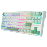 Клавиатура Royal Kludge R87 Pro Sky Cyan (Cream Switch) (6977576550700)