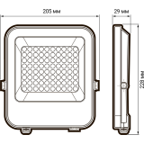 Прожектор JazzWay PFL-S4-50w (5036420)