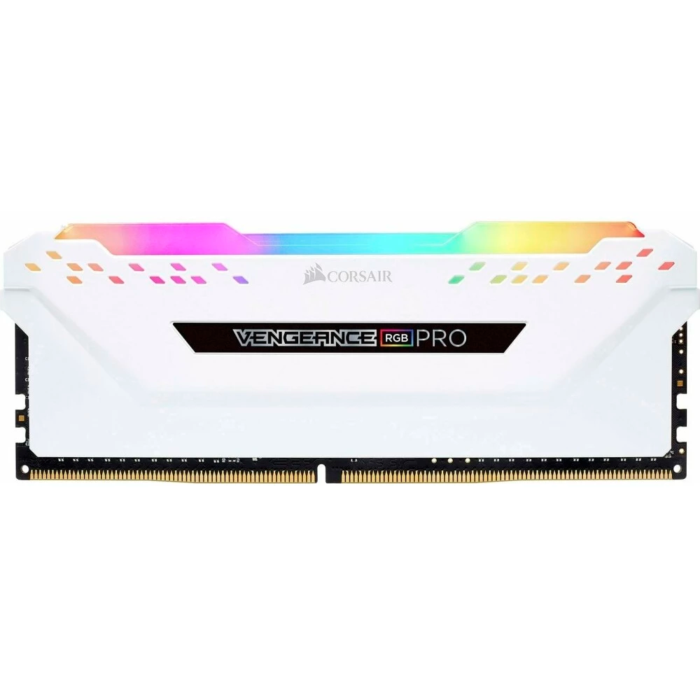 ..... Оперативная память 16Gb DDR4 3200MHz Corsair Vengeance RGB(CMW32GX4M2E3200C16W)(P501) Б/У одна планка