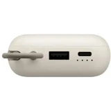 Внешний аккумулятор Xiaomi Power Bank 10000 Beige (Integrated cable) (BHR9072GL)