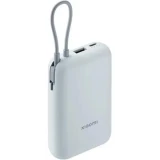 Внешний аккумулятор Xiaomi Power Bank 10000 Ice Blue (Integrated cable) (BHR9073GL)