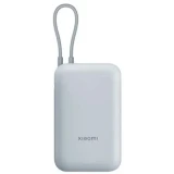 Внешний аккумулятор Xiaomi Power Bank 10000 Ice Blue (Integrated cable) (BHR9073GL)