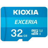 Карта памяти 32Gb MicroSD Kioxia EXCERIA + SD адаптер (LMEX1L032GG2)