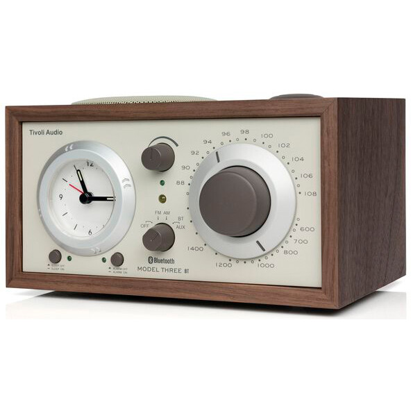 Радиобудильник Tivoli Model Three BT Classic Walnut - M3USBTCLA