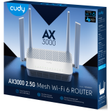 Wi-Fi маршрутизатор (роутер) Cudy WR3000H