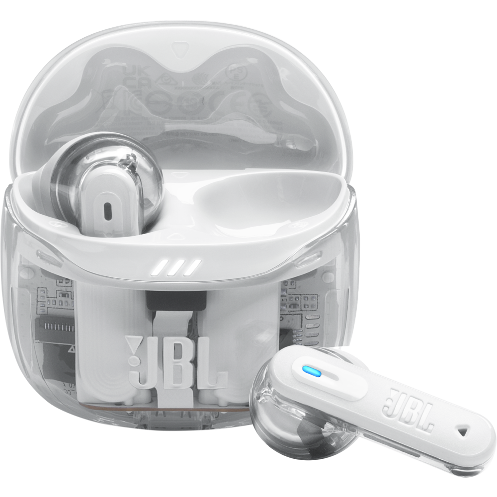 Гарнитура JBL Tune Flex 2 Ghost Edition White - JBLTFLEX2GWHT