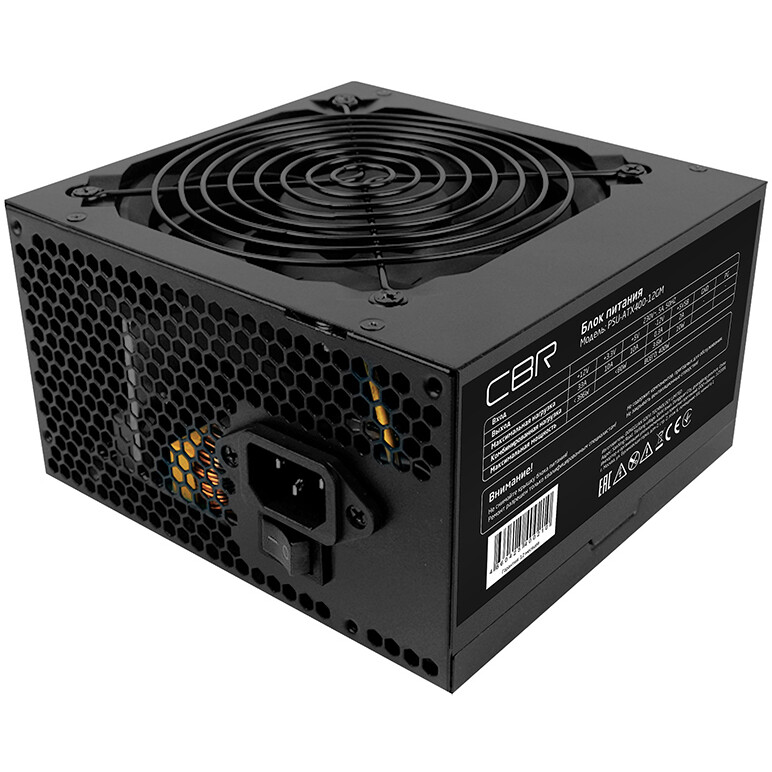 Блок питания 400W CBR PSU-ATX400-12GM