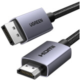 Кабель DisplayPort (M) - HDMI (M), 5м, UGREEN DP125 (35845)