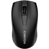 Мышь Canyon Wireless mouse MW-7 Black (CNE-CMSW07B)