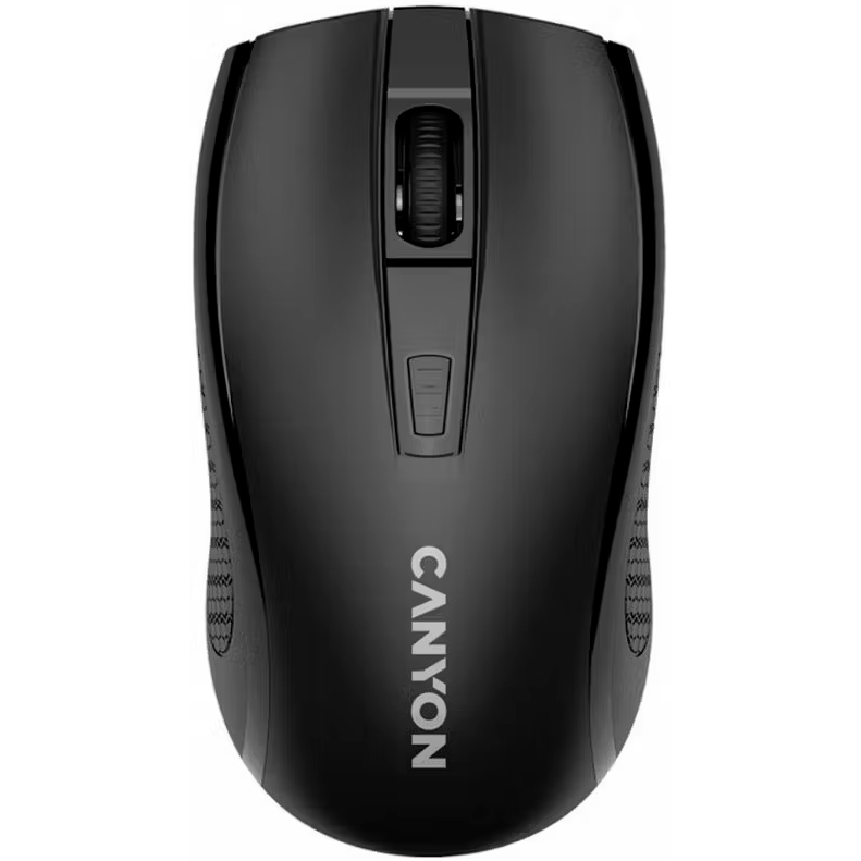 Мышь Canyon Wireless mouse MW-7 Black (CNE-CMSW07B)