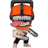 Фигурка Funko POP! Animation Chainsaw Man Chainsaw Man w/(Bloody) Chase (1677) (80324)