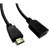 Кабель удлинительный HDMI - HDMI, 1.5м, Buro BU-HDMI2.0-EXTND-1.5M