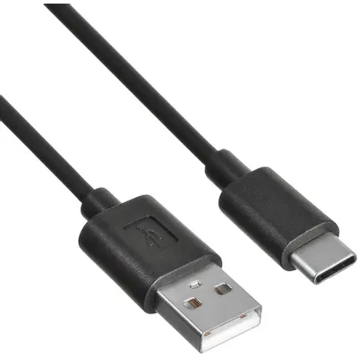 Кабель USB - USB Type-C, 1м, Buro BU-USB-AC-1M