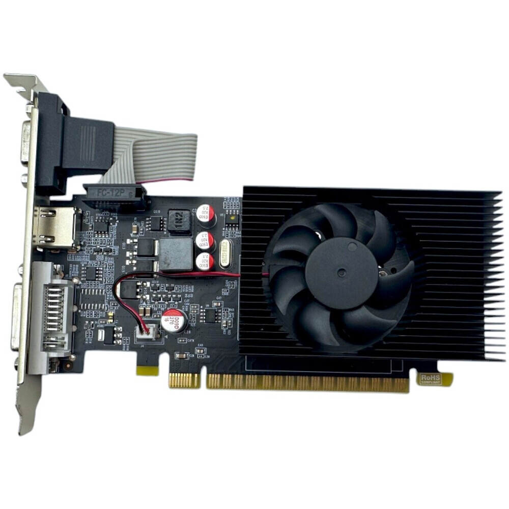 Видеокарта NVIDIA GeForce GT 730 CBR 2Gb (VGA-STXT730-2G-RTL)