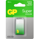 Батарейка GP Super G-Tech (9V, 1 шт.) (4891199226373)