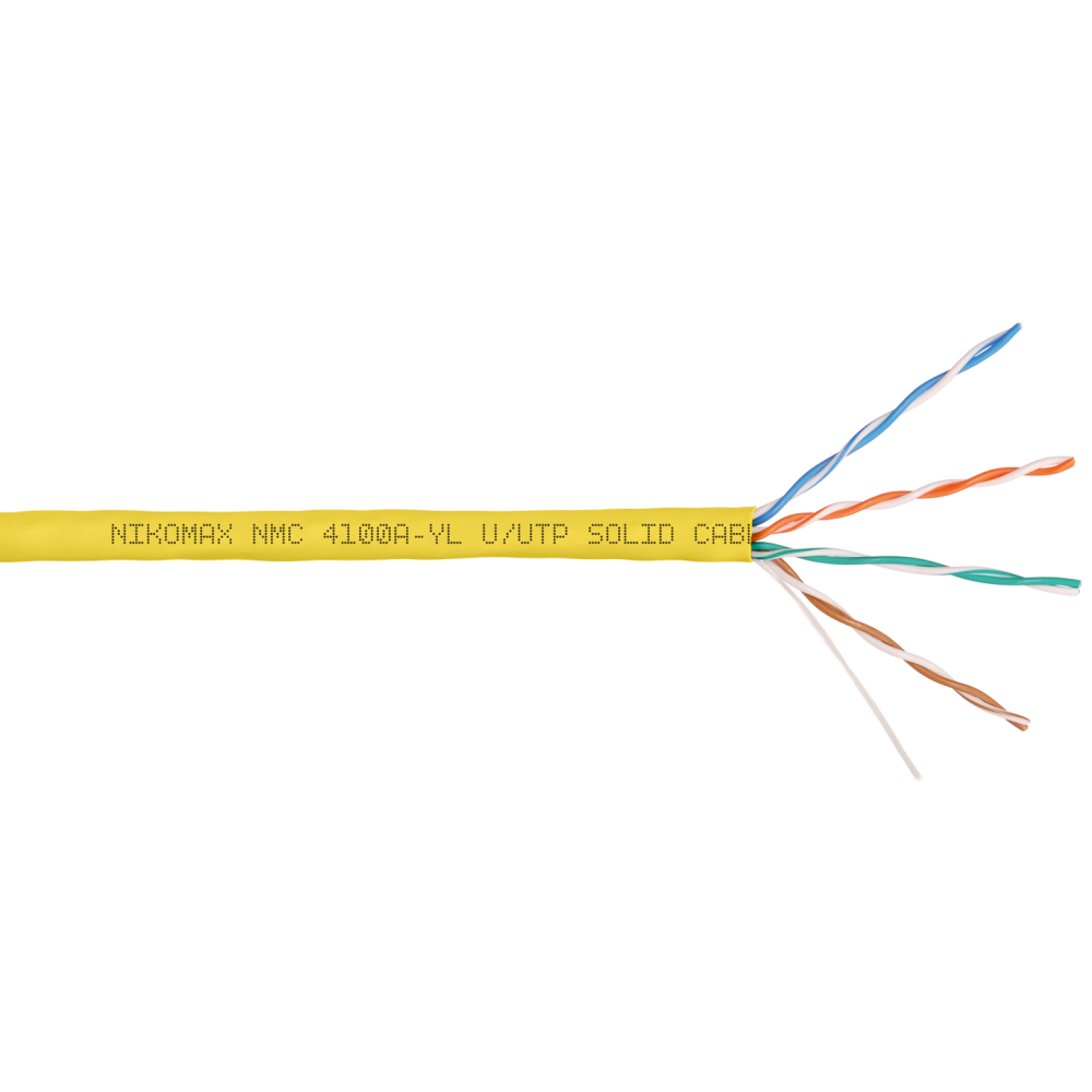 Бухта NIKOMAX NMC 4100A-YL, 305м