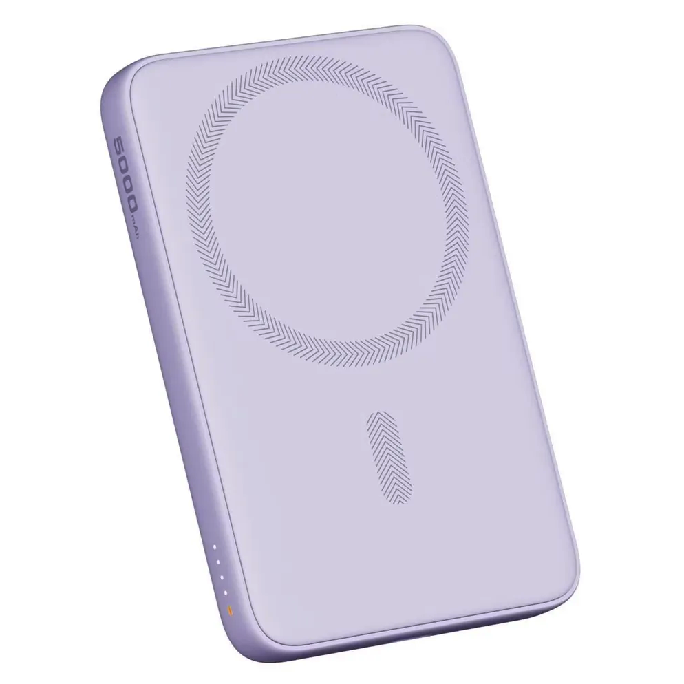 Внешний аккумулятор Aukey Magnetic 5000 Violet - APB-PB-MS03VT