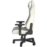 Игровое кресло DXRacer Master Plus/XL Leatherette White (GC/XLMF24LTA/W)