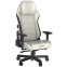 Игровое кресло DXRacer Master Plus/XL Leatherette White/Black (GC/XLMF24LTA/WN)