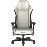 Игровое кресло DXRacer Master Plus/XL Leatherette White/Black (GC/XLMF24LTA/WN)