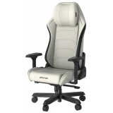 Игровое кресло DXRacer Master Plus/XL Leatherette White/Black (GC/XLMF24LTA/WN)