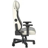 Игровое кресло DXRacer Master Plus/XL Leatherette White/Black (GC/XLMF24LTA/WN)