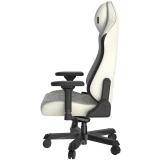 Игровое кресло DXRacer Master Plus/XL Leatherette White/Black (GC/XLMF24LTA/WN)