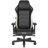 Игровое кресло DXRacer Master Plus/XL Leatherette Black/White (GC/XLMF24LTA/NW)