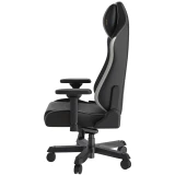 Игровое кресло DXRacer Master Plus/XL Leatherette Black/White (GC/XLMF24LTA/NW)