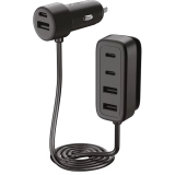 Автомобильное зарядное устройство ttec SmartCharger 6-in-1 Black (2CKP06S)