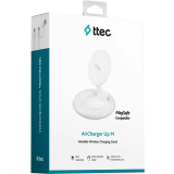 Беспроводное зарядное устройство ttec AirCharger Up M White (2KS31B)