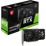 Видеокарта NVIDIA GeForce RTX 3050 MSI 6Gb (RTX 3050 VENTUS 2X E 6G)