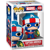 Фигурка Funko POP! Bobble Marvel Holiday S4 Captain America (80032)