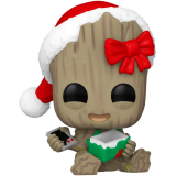 Фигурка Funko POP! Bobble Marvel Holiday S4 Groot (80033)