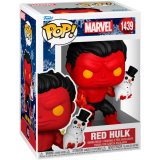 Фигурка Funko POP! Bobble Marvel Holiday S4 Red Hulk (80034)