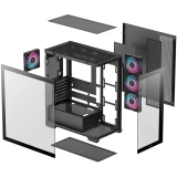 Корпус DeepCool CG580 4F Black (R-CG580-BKADA4-G-1)