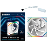 Вентилятор для корпуса Lian Li UNI Fan SL Wireless 120 Reverse Blade White (G99.12RSL1W1W.R0)