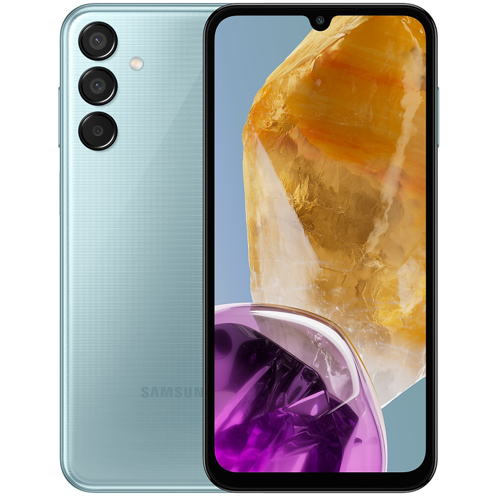 Смартфон Samsung Galaxy M15 6/128Gb Light Blue (SM-M156BLBVSKZ)