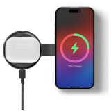 Беспроводное зарядное устройство Native Union Voyage 2-in-1 Magnetic Wireless Charger Black (VOY-2IN1-WL-BLK)